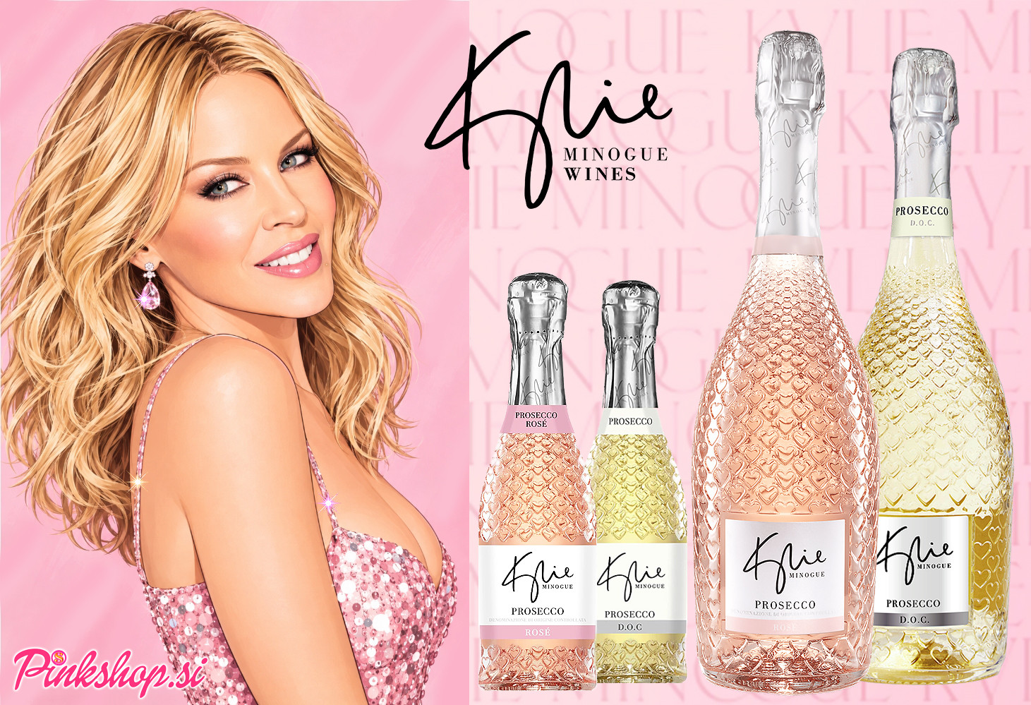 Kylie Minogue Prosecco DOC, Pinkshop.si