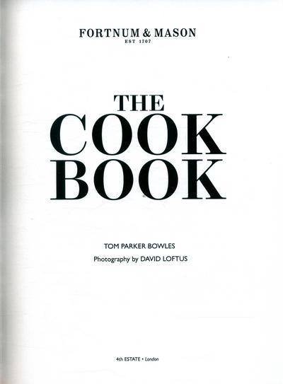 Fortnum and Mason The Cook Book, kuharska knjiga, Pinkshop.si