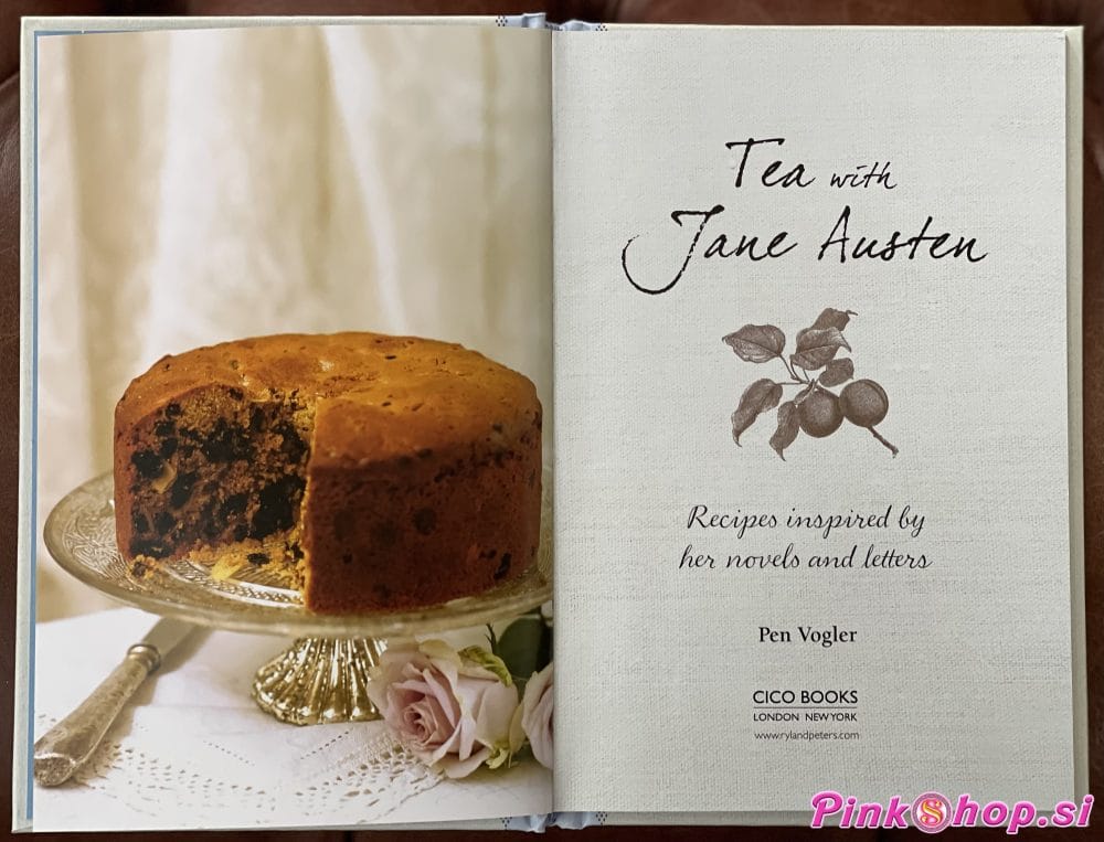 Tea with Jane Austen. Čaj z Jane Austen Pinkshop