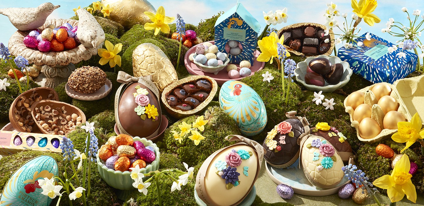 Fortnum and Mason velika noč, čokolada, Pinkshop.si