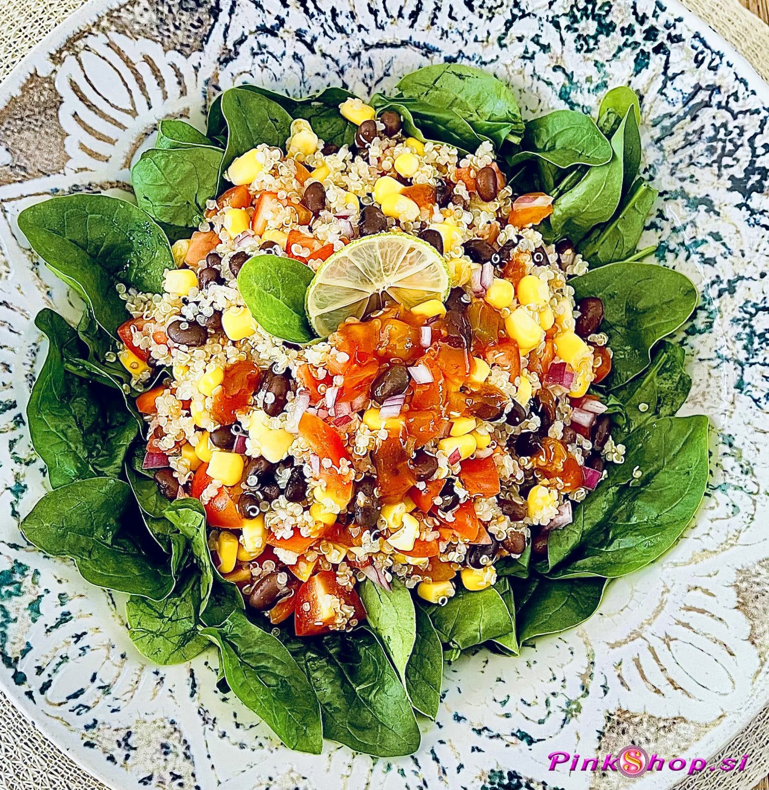 Mehiši krožnik, recepti Pinkshop