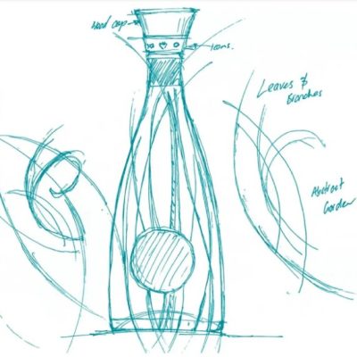 The Gardener gin, steklenica Brad Pitt, spletna trgovina Pinkshop.si