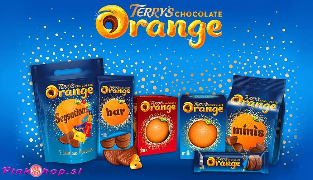 Terry’s Chocolate – čokoladna pomaranča, Pinkshop.si