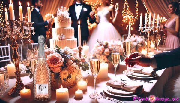 Poročno slavje s Kylie Minogue vinom, Pinkshop.si