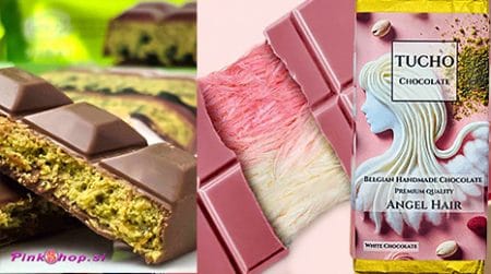 Čokolada Angelski lasje, Dubajska čokolada, Pinkshop.si
