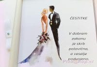 Poročna čestitka, Pinkshop.si