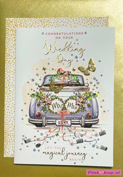 Poroka voščilnica, Pinkshop.si