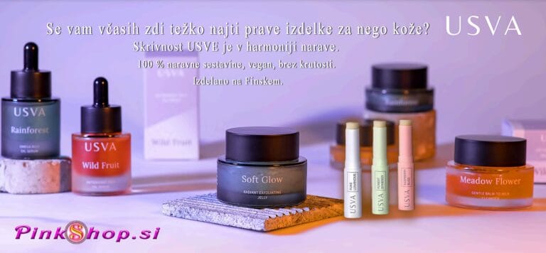 USVA Cosmetics, kozmetika za nego kože, Pinkshop.si