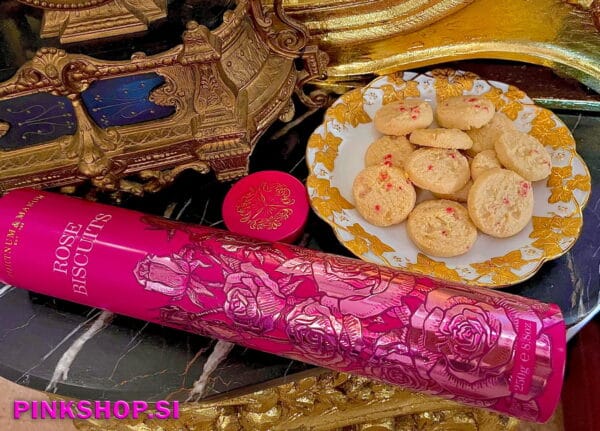 Fortnum and Mason piškoti vrtnica, arhiv Pinkshop.si
