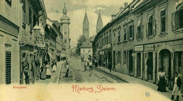 Maribor, star razglednica, spletni vir