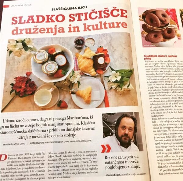 Slaščičarna Ilich, spletni vir