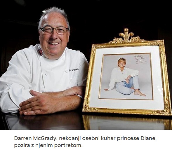 Darren McGrady, nekdanji osebni kuhar princese Diane