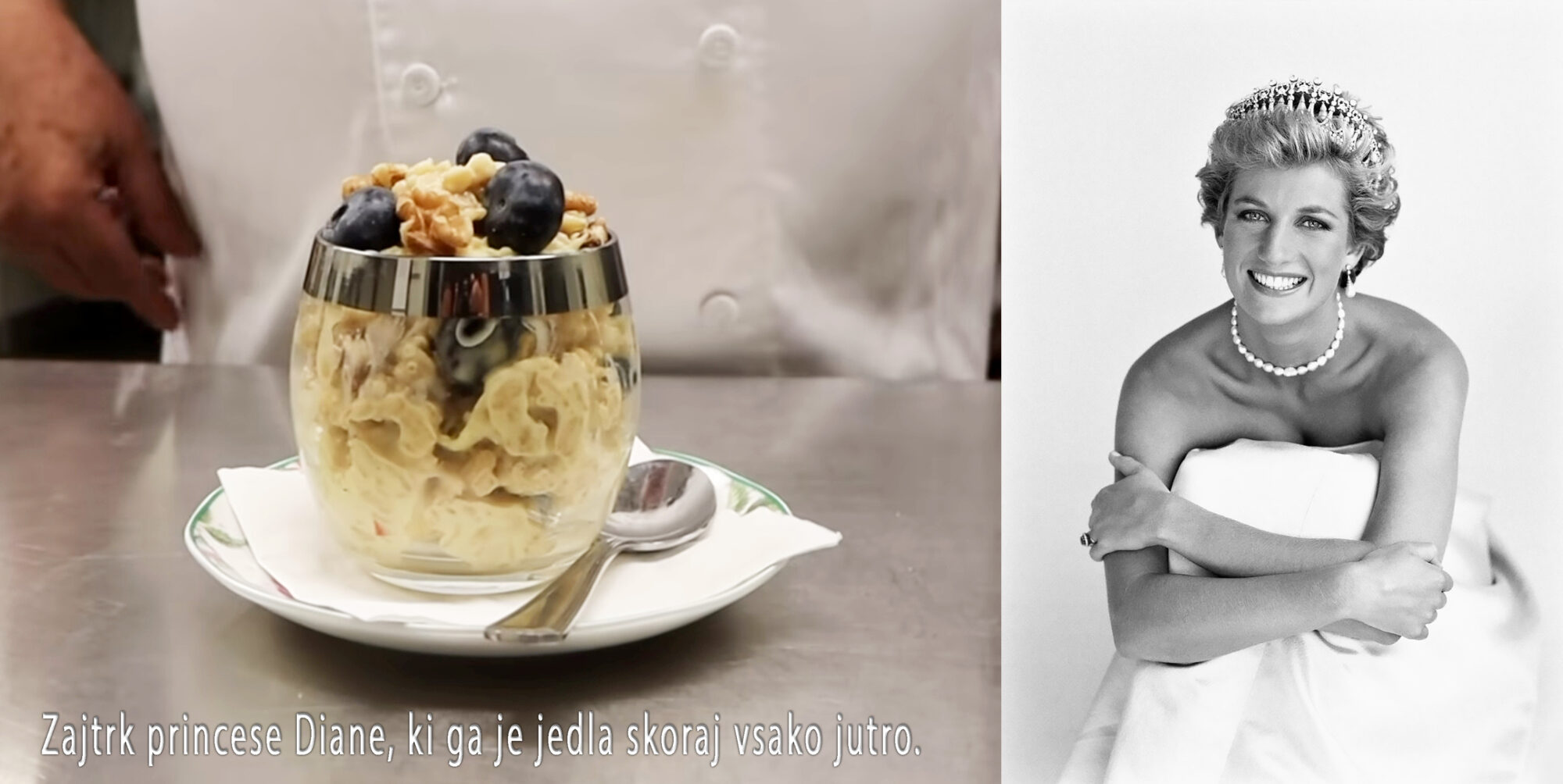 Recept za zajtrk princese Diane, Pinkshop.si