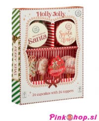 Baking cups 48 pcs, Warm Wishes, papirnati komplet za muffine, Pinkshop.si