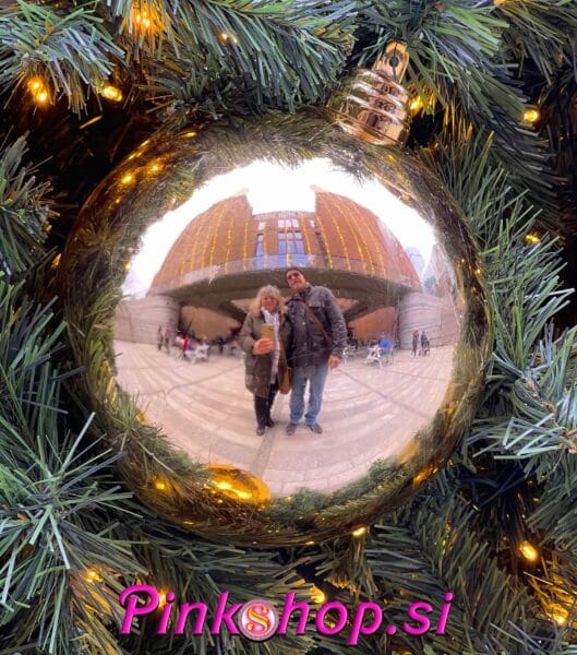 Kylie Minogue Pop Up Battersea Power Station, London, Christmas 2025, Pinkshop.si