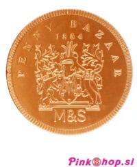 Giant Chocolate Coin, 90 g M & S, Pinkshop.si