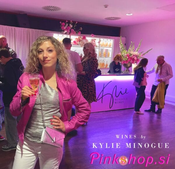 Kylie Minogue Wines, O2 London, Pinkshop.si 