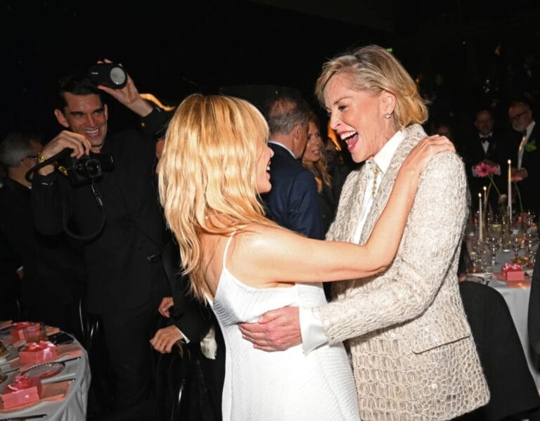 Kylie Minogue in Sharon Stone