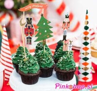 Papirnati okraski za mafine, muffine, Hrestač, Pinkshop.si