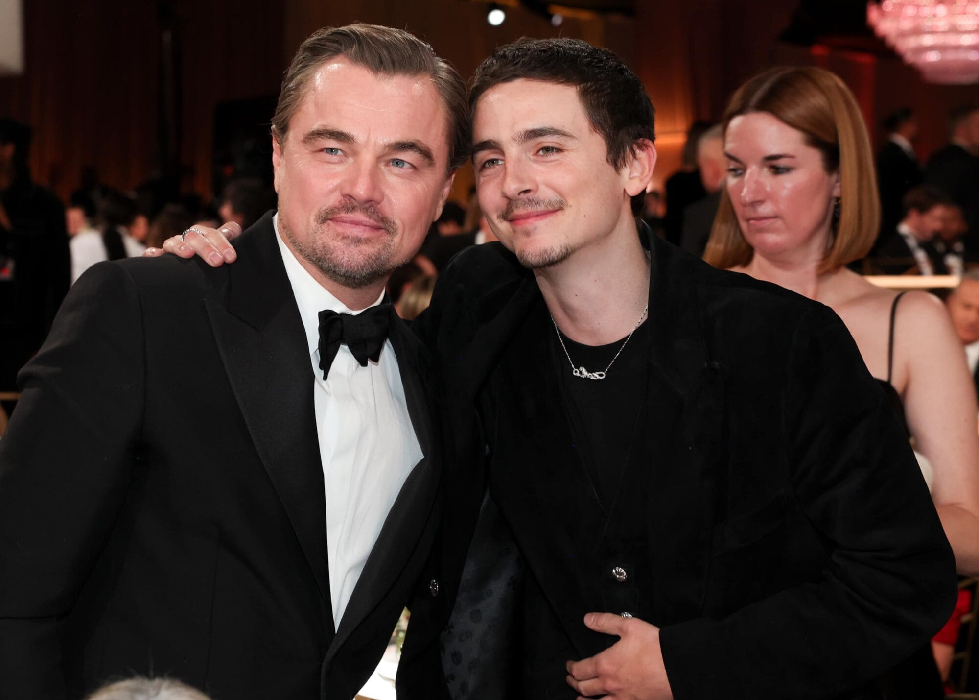 Zlati globusi 2026: Timothée Chalamet in Leonardo DiCaprio