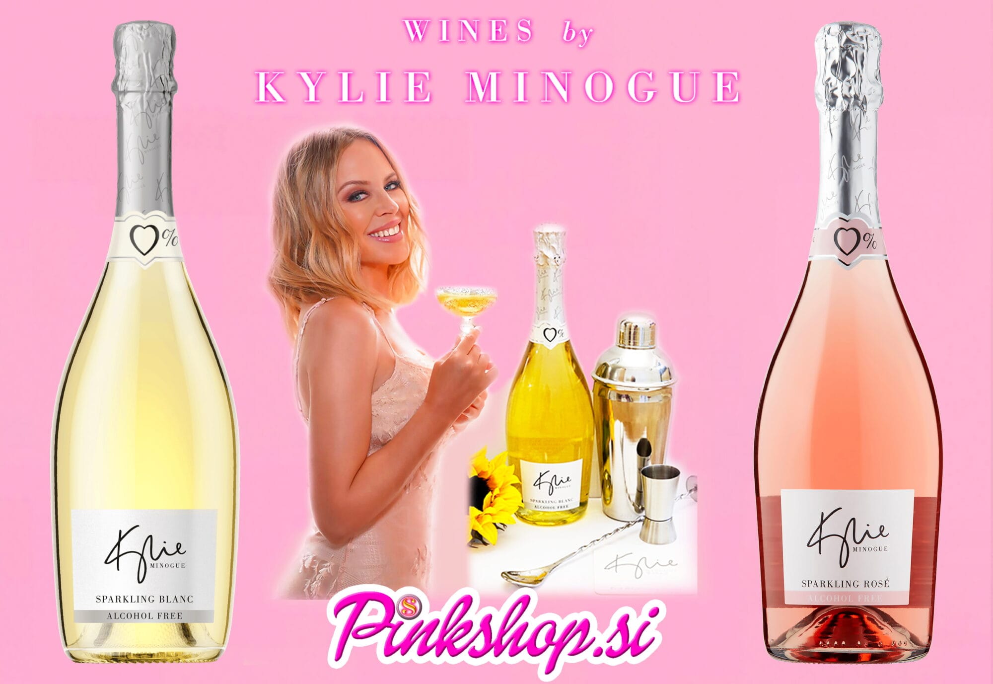 Brezalkoholno vino, Kylie Minogue Wines, Pinkshop.si