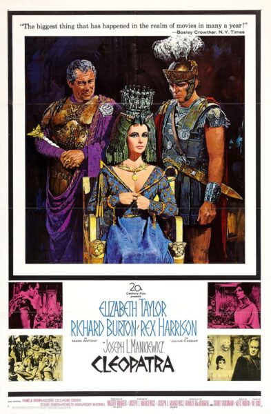 Kleopatra, film 1963, Elizabeth Taylor, Richard Burton