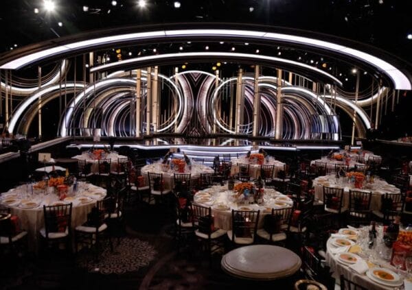 The Beverly Hilton, plesna dvorana za podelitev zlatih globusov.