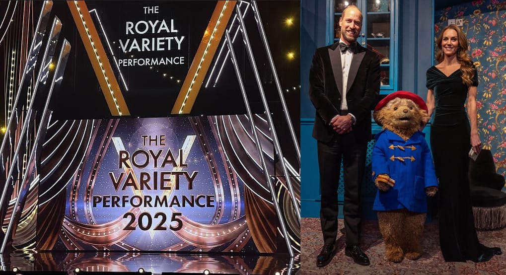 The Royal Variety Performance 2025, kraljevi variete, Pinkshop.si