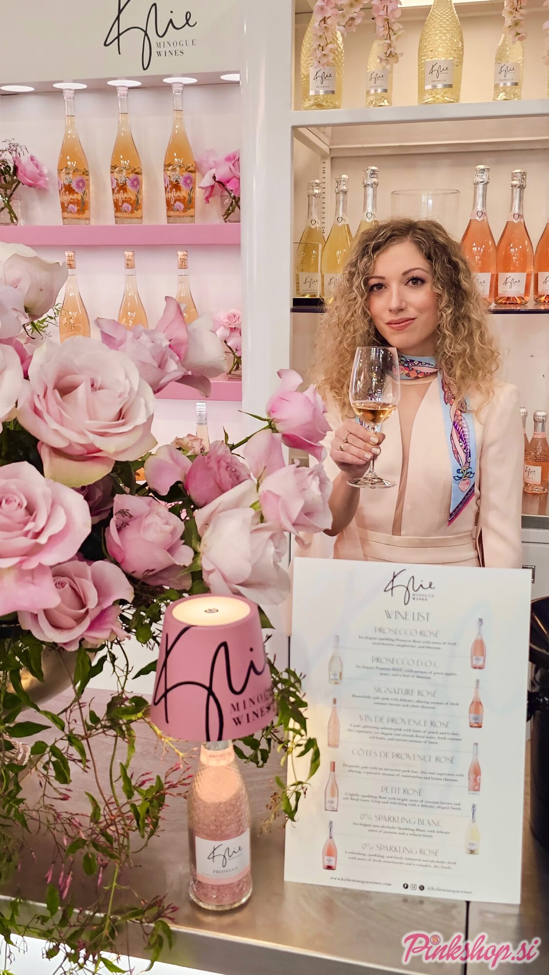 Kylie Minogue Wines, Wine Paris 2026, Dr Ines Ferjan, Pinkshop.si, osebni arhiv
