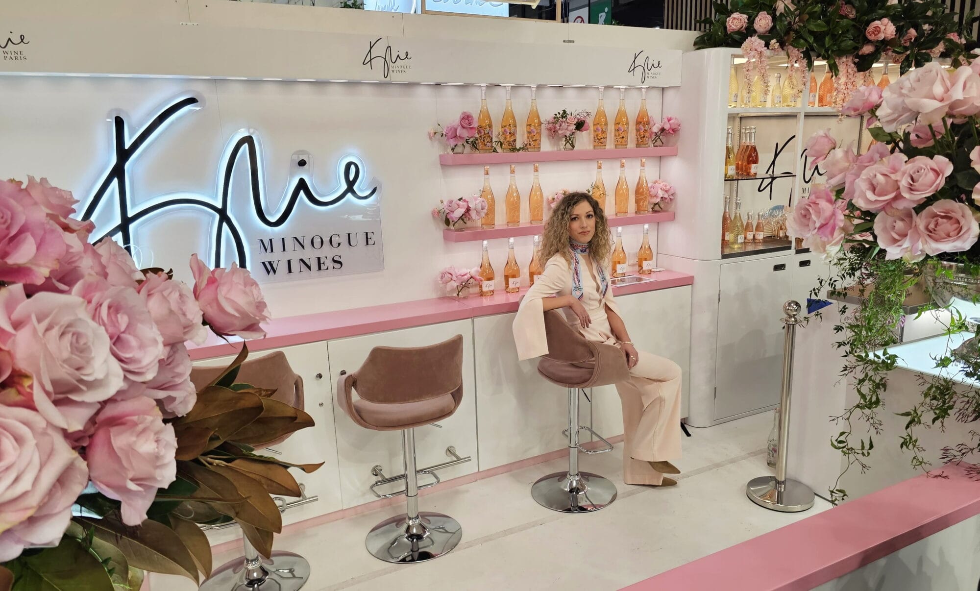 Kylie Minogue Wines, Wine Paris 2026, Dr Ines Ferjan, osebni arhiv