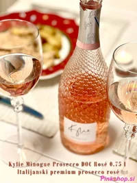 Kylie Minogue Prosecco DOC Rosé 0.75 l – Italijanski premium prosecco rosé, foto Pinkshop.si