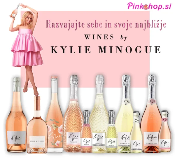 Kylie Minogue Wines Razvajajte sebe in svoje najbližje, s Pinkshop.si