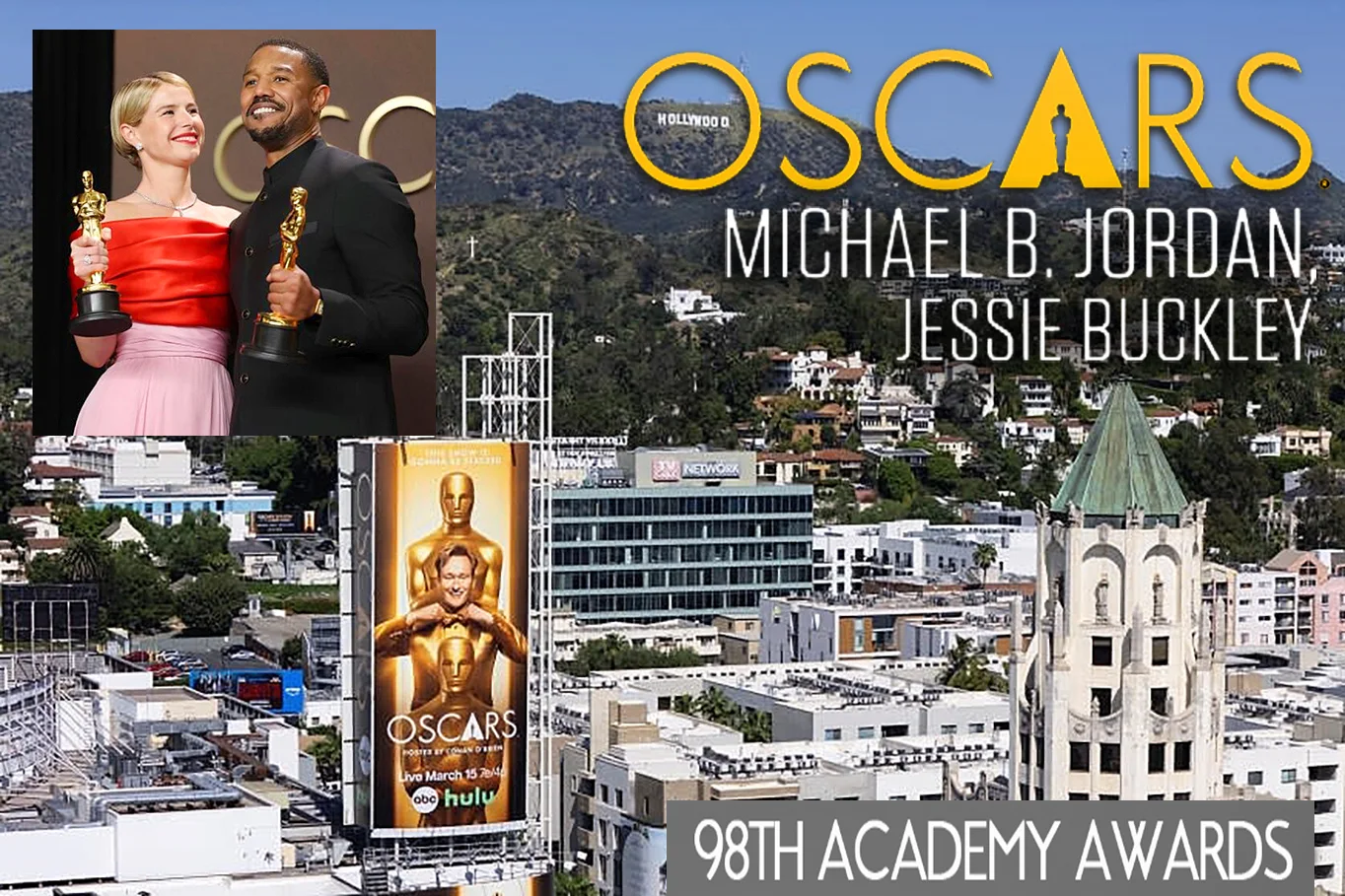 Oskarji 2026 zlati kipec, podelitve nagrad 98th Academy Awards v Dolby Theatre, Hollywood