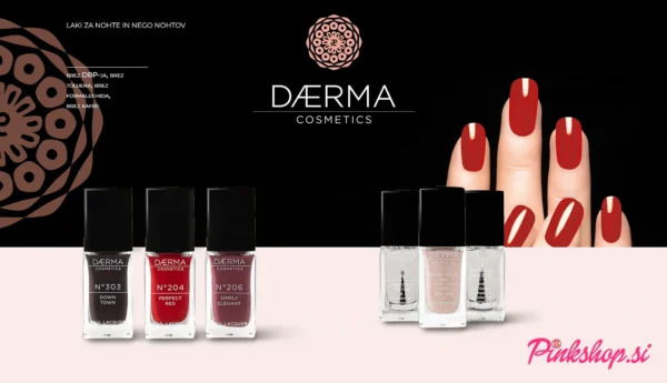 Daerma Cosmetics laki za nohte, Pinkshop.si