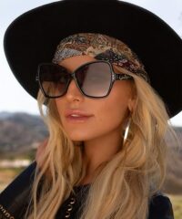 Jessica Simpson J5921 Chic sončna očala, UV zaščita