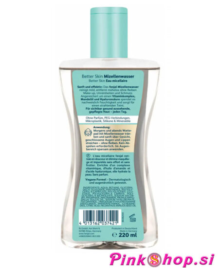 Fenjal Better Skin micelarna voda za boljšo kožo
