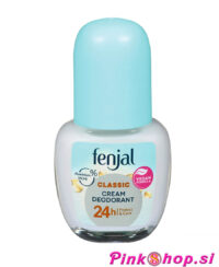 Fenjal kremni deodorant roll-on Classic, 50 ml, brez aluminijevih soli