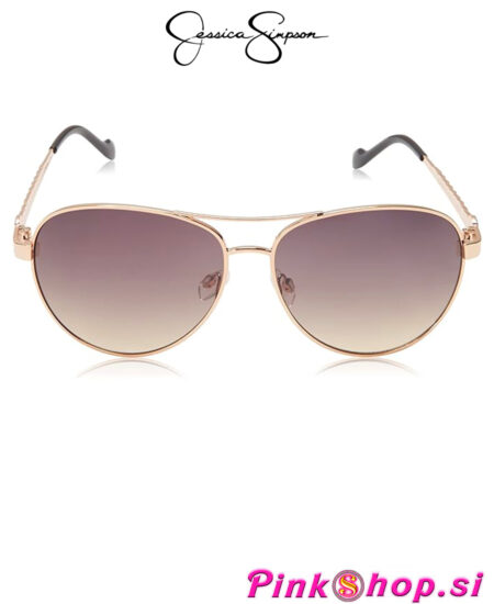 Jessica Simpson J5702 Gldox zlata, pilotska, sončna očala