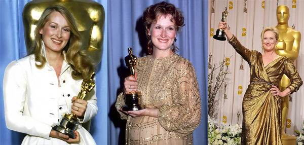 Meryl Streep z Oskarji