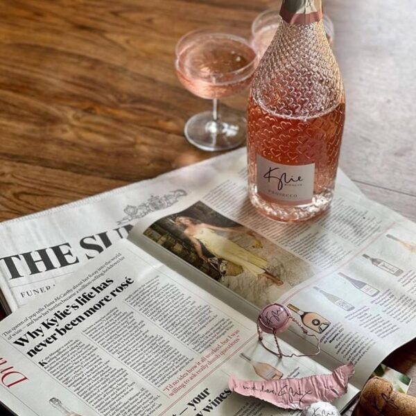 Kylie Minogue Wines, najboljši prosecco rosé, prodaja ekskluzivni distributer Pinkshop.si