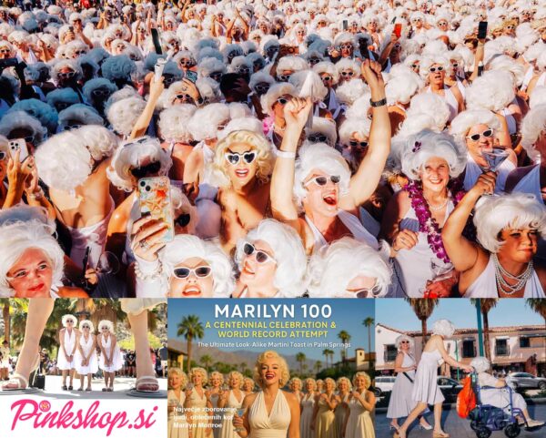 Dvojniki Marilyn Monroe v Palm Springsu postavili nov svetovni rekord, Pinkshop.si