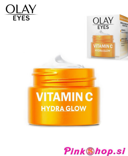 Olay Eyes Vitamin C Hidra Glow, krema za okoli oči, Pinkshop