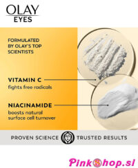 Olay Eyes Vitamin C Hidra Glow, krema za okoli oči, Pinkshop.si