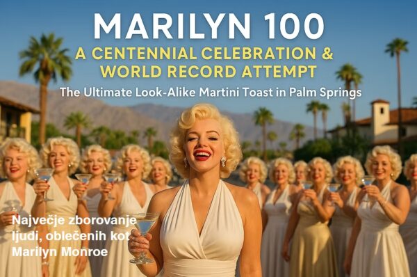 Dvojniki Marilyn Monroe podrli rekord za njen 100. rojstni dan, Pinkshop.si