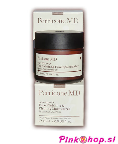 Vlažilna krema za obraz Perricone MD High Potency Face Finishing & Firming z zaščitnim faktorjem SPF 30, Pinkshop.si