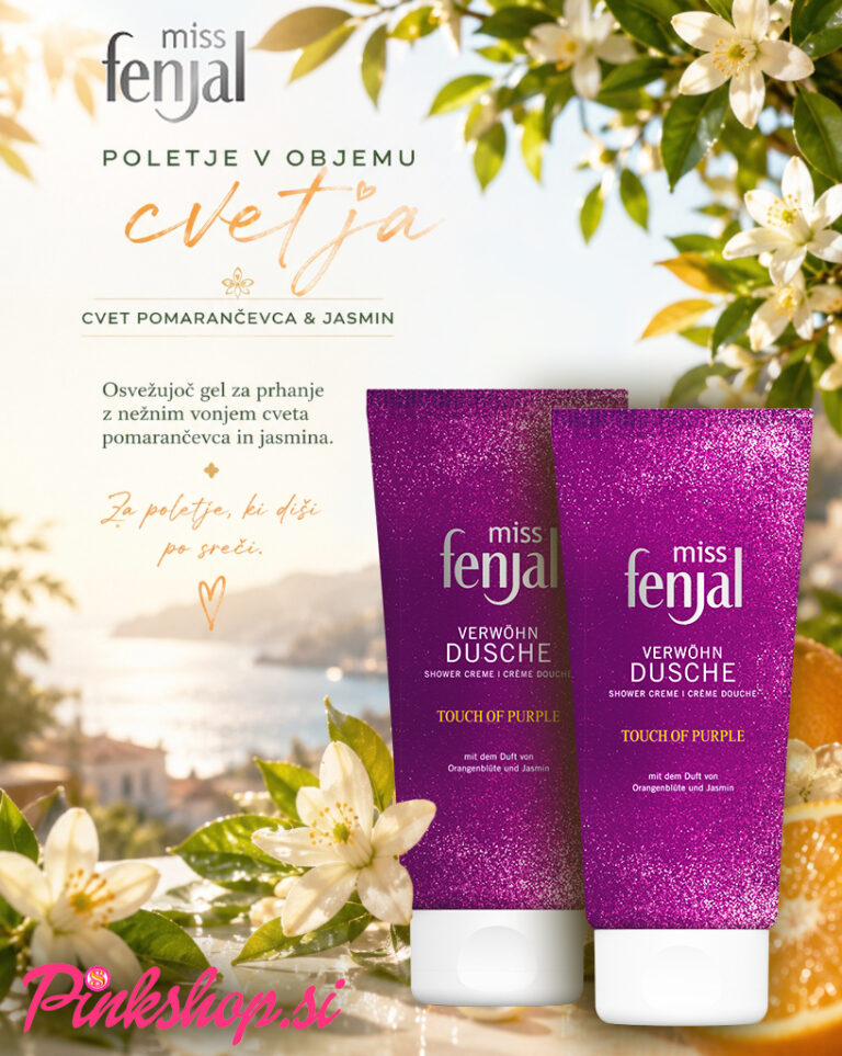 Miss Fenjal Touch of Purple, kremni gel za prhanje, Pinkshop.si