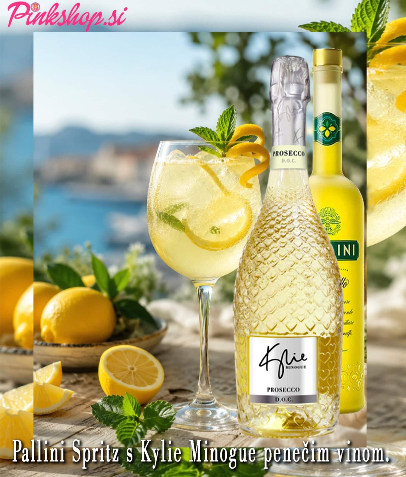 Pallini Spritz Kylie Minogue DOC Prosecco, Pinkshop.si