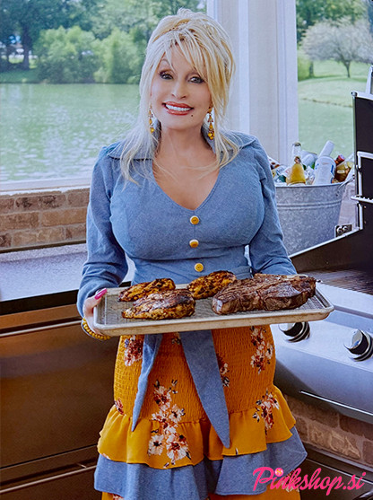 Dolly Parton Good Lookin’ Cookin’, kuharska knjiga, arhiv Pinkshop.si