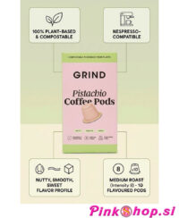 Kavne kapsule Grind z aromo pistacije, Pinkshop.si