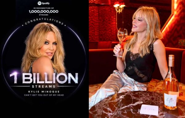 Kylie Minogue 1 Billion Streams Spotify, Kylie Minogue Petit Rose